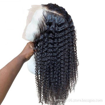 Yeswigs Cheap Unprocessed Raw Indian Human Hair Cuticle Aligned Deep Wave Bundles High Quality Double Drawn Virgin Hair Vendors